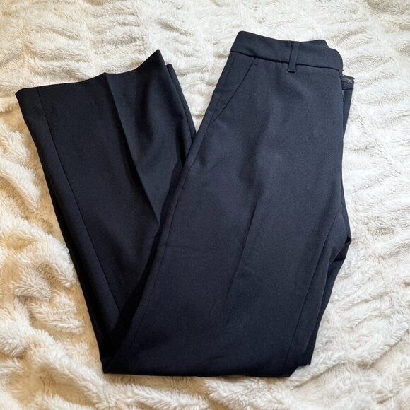 Banana Republic Sculpted Stretch Pants Trousers Black Work - Picture 1 of 4